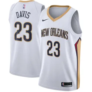 Anthony Davis. New Orleans Pelicans. Édition Association. Blanc
