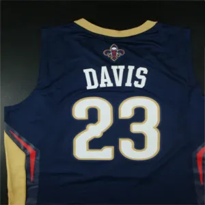 Anthony Davis. New Orleans Pelicans. Bleu