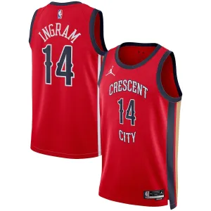 Brandon Ingram, New Orleans Pelicans, Édition Statement, Rouge