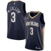 CJ McCollum, New Orleans Pelicans, Édition Icône, Bleu Marin
