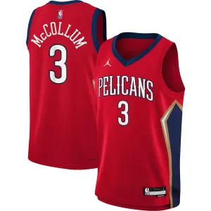 CJ McCollum, New Orleans Pelicans, Édition Statement, Rouge