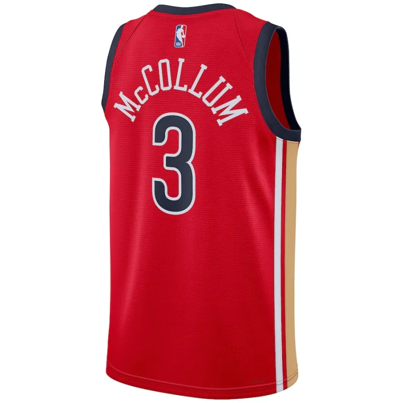 CJ McCollum, New Orleans Pelicans, Edizione Statement, Rosso