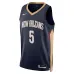 Dejounte Murray, New Orleans Pelicans, 2024, Blu marinaio