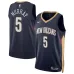 Dejounte Murray, New Orleans Pelicans, 2024, Blu marinaio