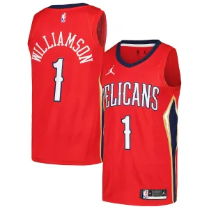 Zion Williamson, New Orleans Pelicans, Édition Statement, Rouge