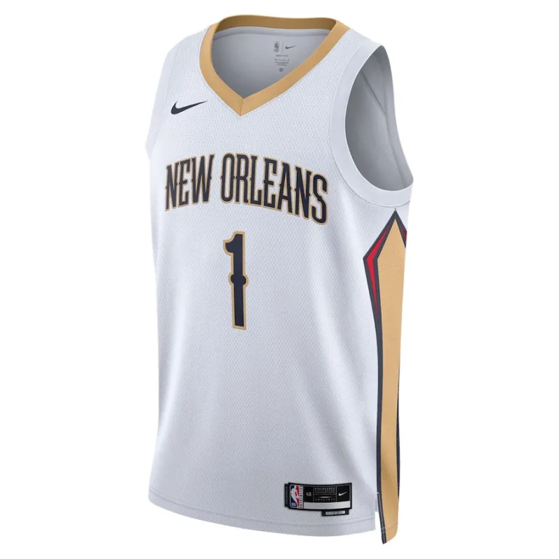 Zion Williamson, New Orleans Pelicans, Association-Edition, Weiß
