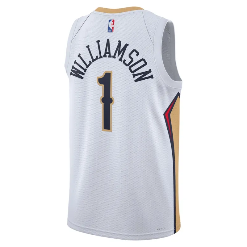 Zion Williamson, New Orleans Pelicans, Association-Edition, Weiß