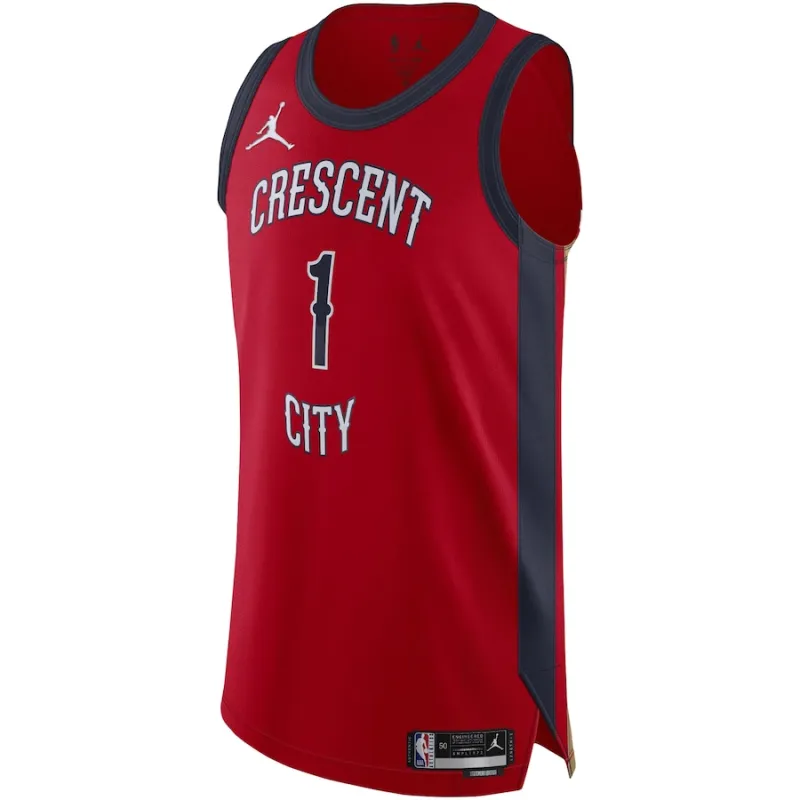 Zion Williamson, New Orleans Pelicans, Statement-Edition, Rot