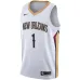 Zion Williamson, New Orleans Pelicans, Edición Asociación 2019/2020, Blanco