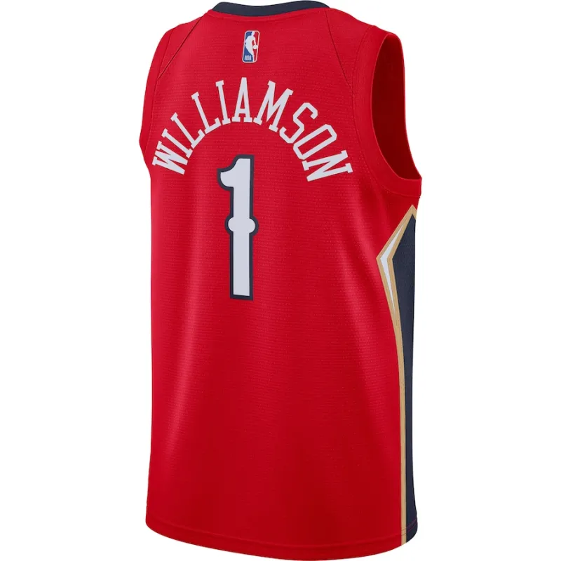 Zion Williamson, New Orleans Pelicans, Edizione Statement 2020/21, Rosso