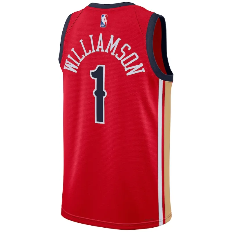 Zion Williamson, New Orleans Pelicans, Statement-Edition, Rot