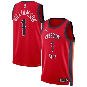 Zion Williamson, New Orleans Pelicans, Édition Statement, Rouge