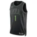 NOP Williamson 2025/26 Swingman City Edition Schwarzes Trikot