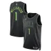 NOP Williamson 2025/26 Swingman City Edition Schwarzes Trikot