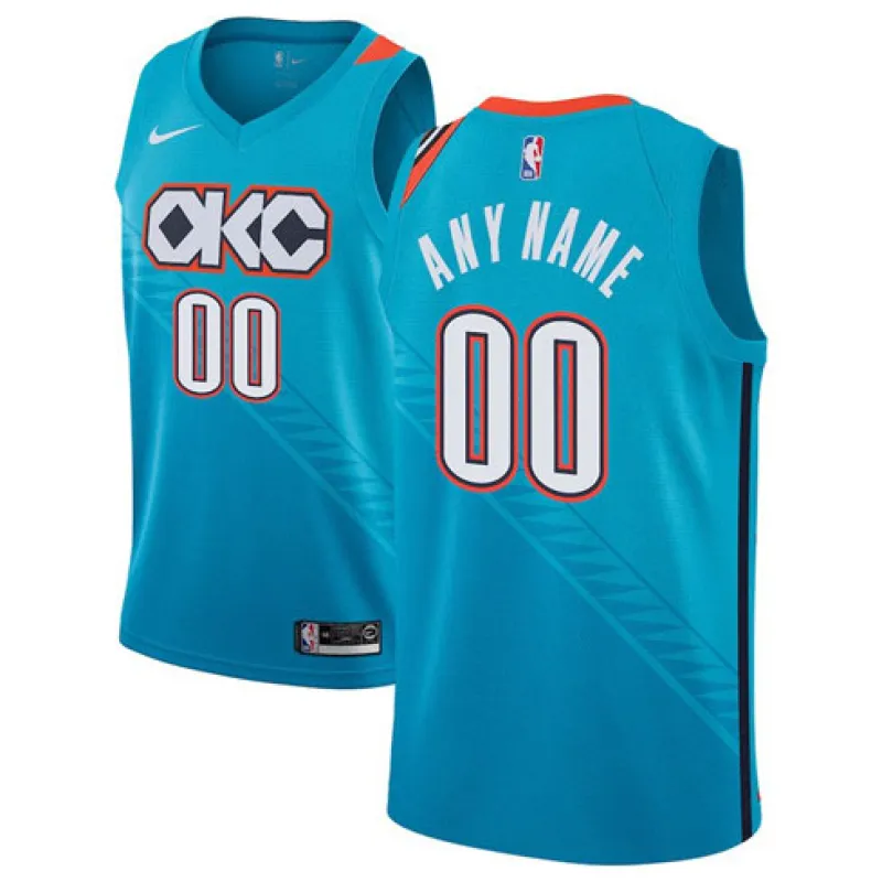 Oklahoma City Thunder 2018/19 edición urbana, azul