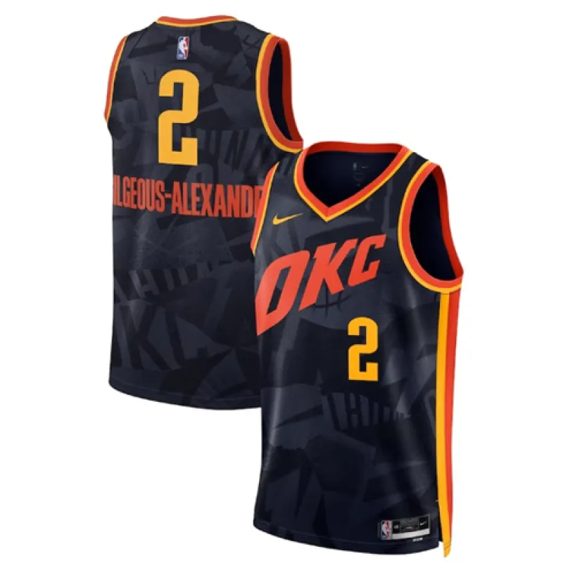 Shai Gilgeous-Alexander, Oklahoma City Thunder, Édition Ville 2023/24, Noir