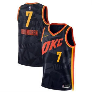 Chet Holmgren, Oklahoma City Thunder, Édition Ville 2023/24, Noir