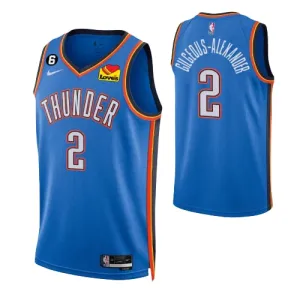 Shai Gilgeous-Alexander, Oklahoma City Thunder, 2022/23, azul