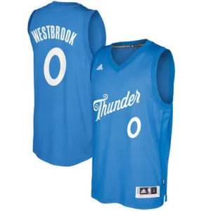 Russell Westbrook, Oklahoma City Thunder, 2017/18, azul