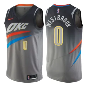 Russell Westbrook, Oklahoma City Thunder, Edición Ciudad, Gris
