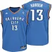 James Harden, Oklahoma City Thunder, Azul