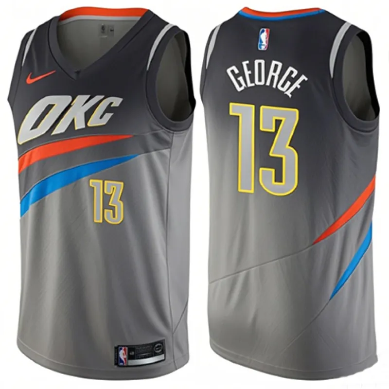 Paul George, Oklahoma City Thunder, edición de la ciudad, Gris