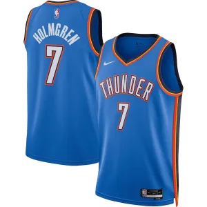 Camiseta Chet Holmgren OKC Thunder Draft de la NBA 2022