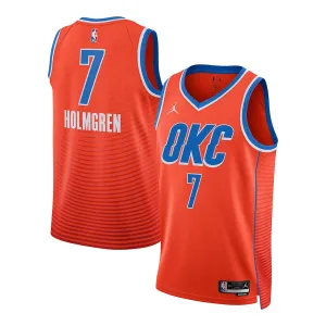 Chet Holmgren Oklahoma City Thunder, edición Statement, Naranja