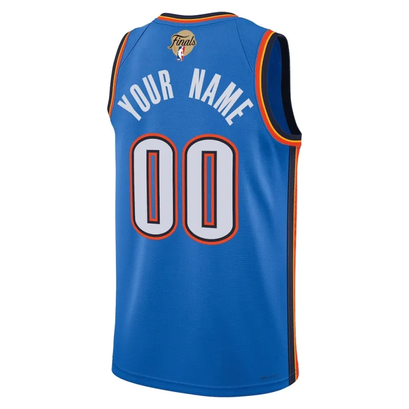 Maglia Swingman delle Finali NBA 2025 degli Oklahoma City Thunder - Edizione Icona - Blu