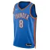 Maillot Swingman des Finales NBA 2025 d'Oklahoma City Thunder Jalen Williams - Version Icone - Bleu