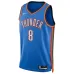 Camiseta Swingman de Oklahoma City Thunder Jalen Williams - Edición Icono - Azul
