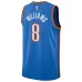 Camiseta Swingman de Oklahoma City Thunder Jalen Williams - Edición Icono - Azul