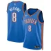 Camiseta Swingman de Oklahoma City Thunder Jalen Williams - Edición Icono - Azul