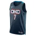 Oklahoma City Thunder Chet Holmgren 2025/26 Maillot Swingman - Édition Ville - Bleu