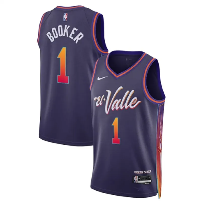 Devin Booker, Phoenix Suns édition city 2023/24 pourpre
