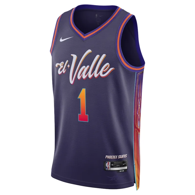 Devin Booker Phoenix Suns City Edition Trikot 2023/24 (Unisex)