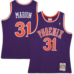 Maillot d'Édition Fan Classique 2005/06 de Shawn Marion pour les Phoenix Suns de Mitchell & Ness - Violet