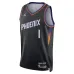 Maillot Swingman des Phoenix Suns Devin Booker - Version Personnalisée - Noir