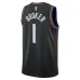 Maillot Swingman des Phoenix Suns Devin Booker - Version Personnalisée - Noir