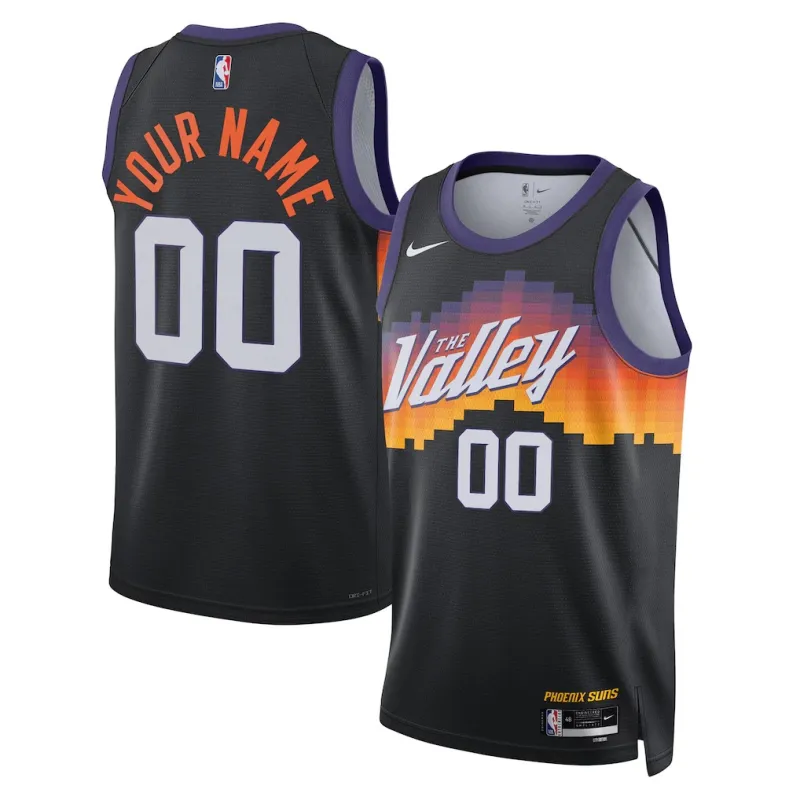 Phoenix Suns 2025/26 Maillot Swingman Édition Ville Unisexe - Noir