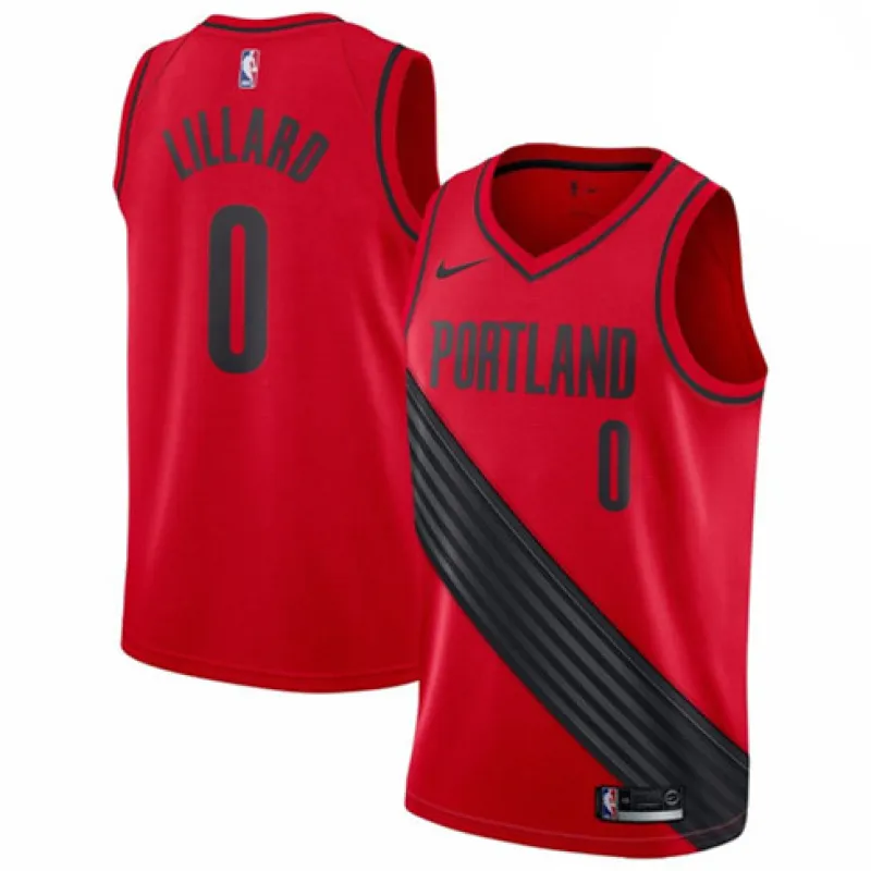 Damian Lillard, Portland Trail Blazers, Rojo