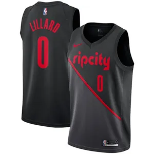 Damian Lillard, Portland Trail Blazers, edizione 2018/19 della città, Nero