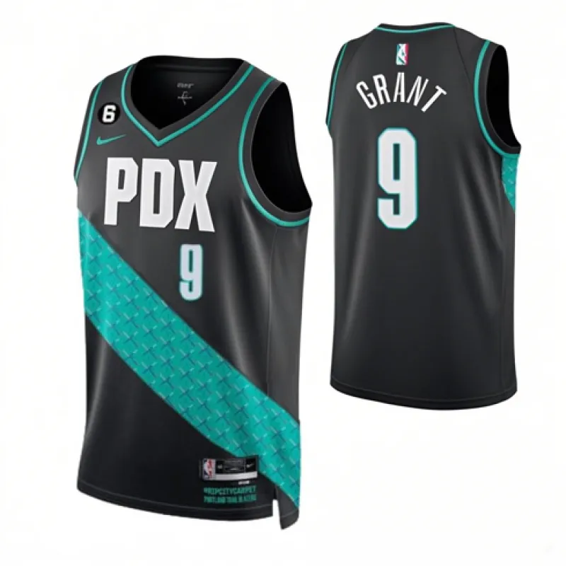 Jerami Grant, Trail Blazers de Portland, Édition Ville 2022/23, Noir