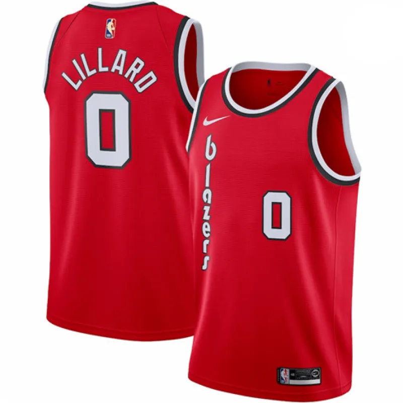 Damian Lillard, Portland Trail Blazers, 1976-77, Rojo