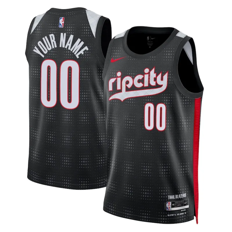 Portland Trail Blazers Édition Ville 2024/25, Noir