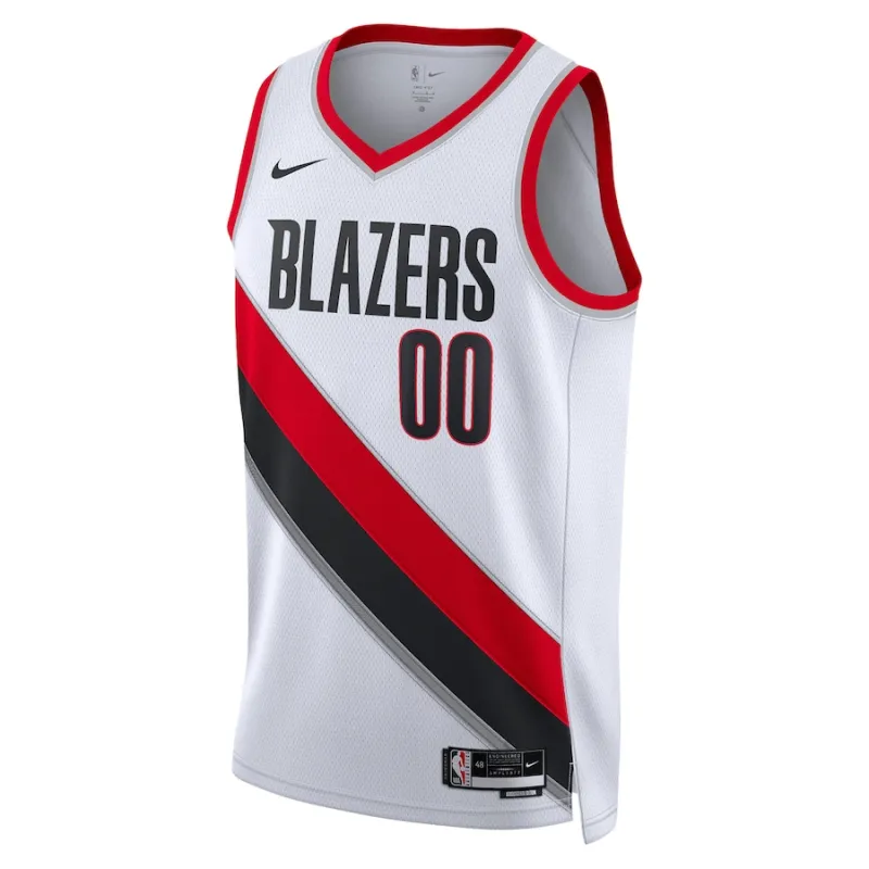 Portland Trail Blazers Camiseta personalizada, edición asociación, Blanca