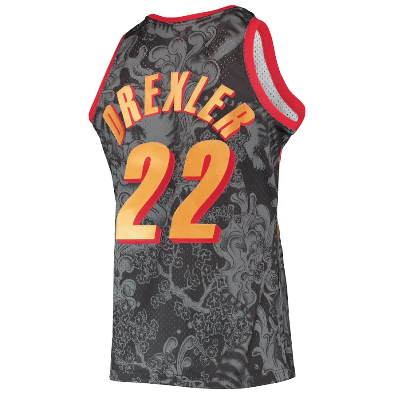 Camiseta Clyde Drexler Portland Trail Blazers 1991/92 - Lunar New Year