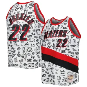 Clyde Drexler, Portland Trail Blazers, 1991/92, Bianco