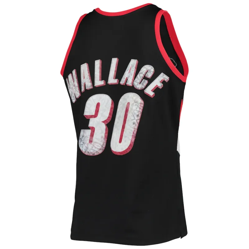 Camiseta Rasheed Wallace Portland Trail Blazers 1999/00 - Hardwood Classics NBA 75th Diamond