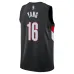 Camiseta Swingman de Portland Trail Blazers Yang Hansen - Edición Icono - Negra